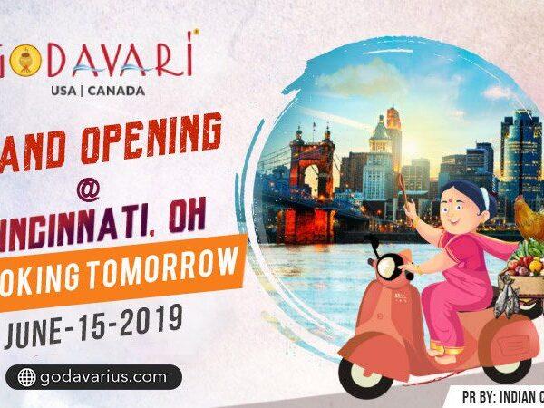 Godavari-Flowing-to-Cincinnati-this-Weekend!!