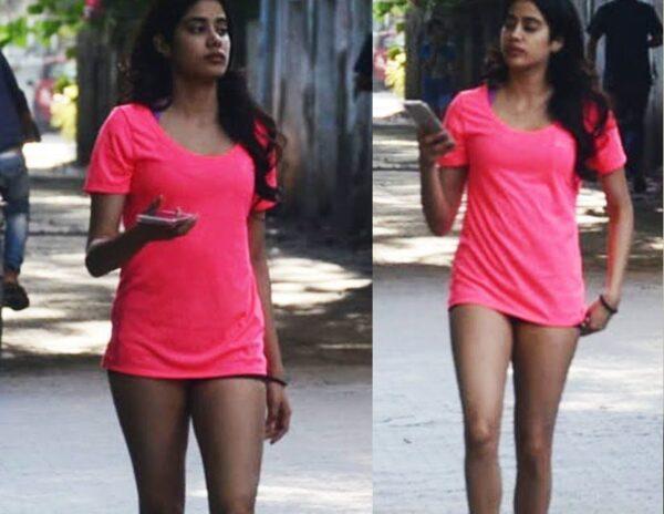 Jhanvi-Kapoor-Hot-Look-During-Her-Gym-hot