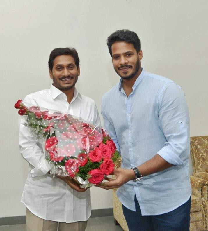 Nikhil Gowda Meets YS Jagan