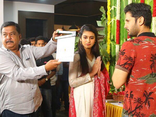 Priya Prakash Varrier to romance Nithiin Reddy