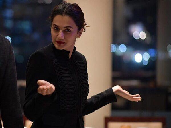 Taapsee Pannu Pays Back in His Own Coin