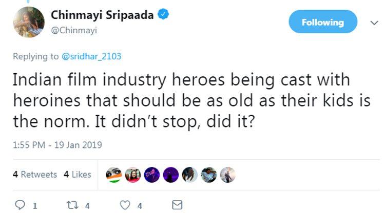 Singer Chinmayi Gets Bitter Taste of Nagarjuna Akkineni's Double Meaning Dialogues