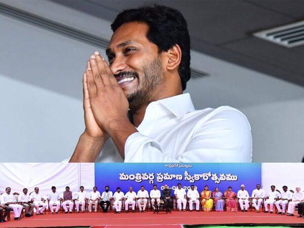 YS Jagan Mohan Reddy's Team Takes Oath
