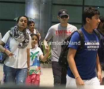 Catch Mahesh Babu's Family Back from Vacation & Shooting