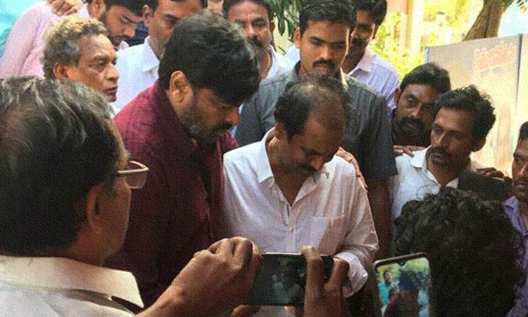 Chiranjeevi condolence to kannababu