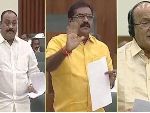 First Suspensions in Andhra Pradesh Assembly Under Jagan's Rule