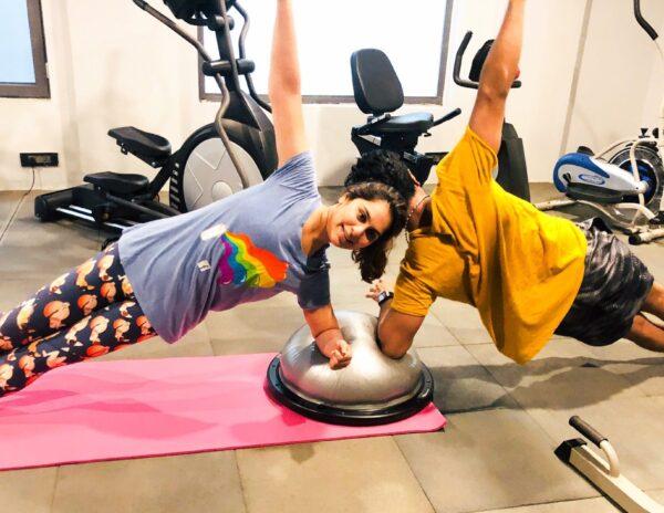 Ram Charan Gym Time Giving Couple Goals