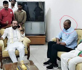 TDP MLA Vallabhaneni Vamsi Private Meeting with Minister Kishan Reddy