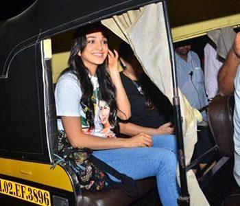 Actress-Kiara-Advani-Hits-Roads-on-Auto