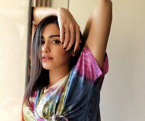 Adah Sharma Hot in Red