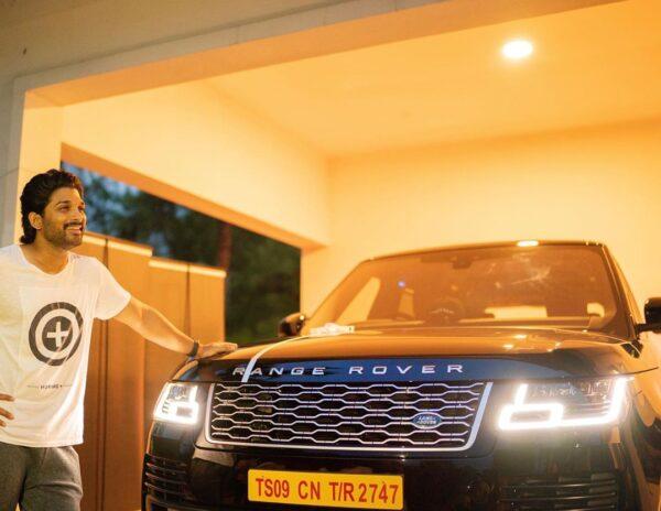 Allu Arjun Range Rover Car
