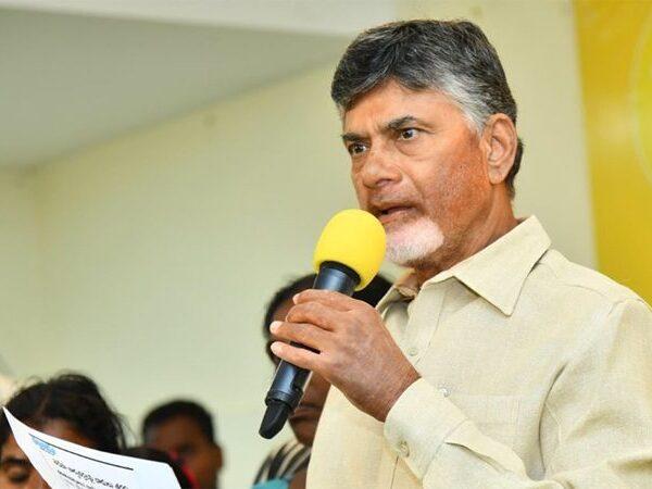 Chandrababu Naidu- visiting flood areas in vijayawada-