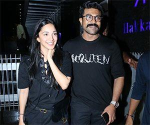 Ram Charan at Kiara Advani Birthday Bash