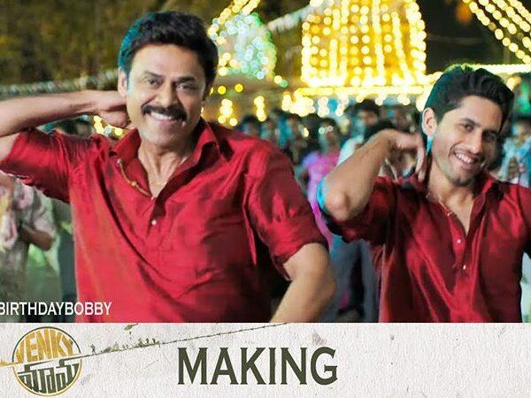 Venky-Mama-Making-Daggubati-Venkatesh,-Akkineni-Naga-Chaitanya