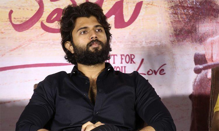 Vijay Deerakonda as stutter guy in puri jagannadh
