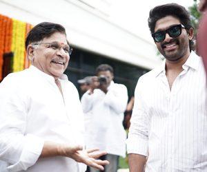 Allu Arjun Ganesh Visarjan Celebrations