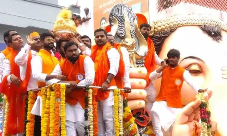 Balapur Ganesh Laddu Betters The Record Once Again