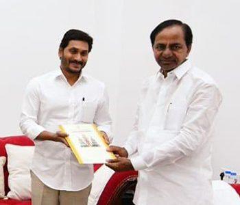 Jagan-Invites-KCR-for--Tirumala-Brahmotsavams