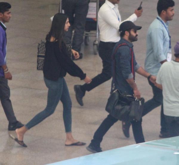 Jr NTR back from bulgaria-
