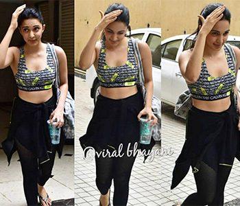 Pic Talk: Kiara Gets Hot with No-Makeup Gym Look