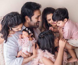 Manchu Vishnu Family Photos