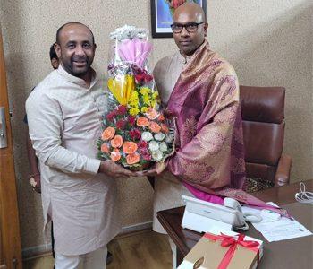 Mohammed Shakil Aamir MLA Meets BJP MP