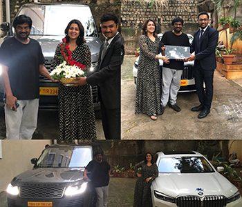 Range Rover for Puri Jagannadh & BMW for Charmee Kaur