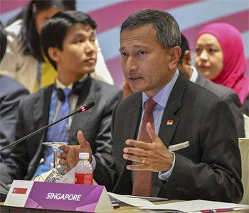 Singapore Finance Minister Vivian Balakrishnan responds on amaravati