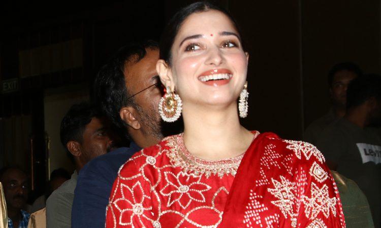 Tamannaah Bhatia Sye Raa Narasimha Reddy promotions