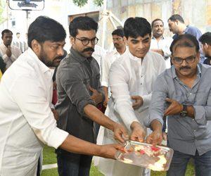 Chiranjeevi - Koratala Siva Movie Launch-