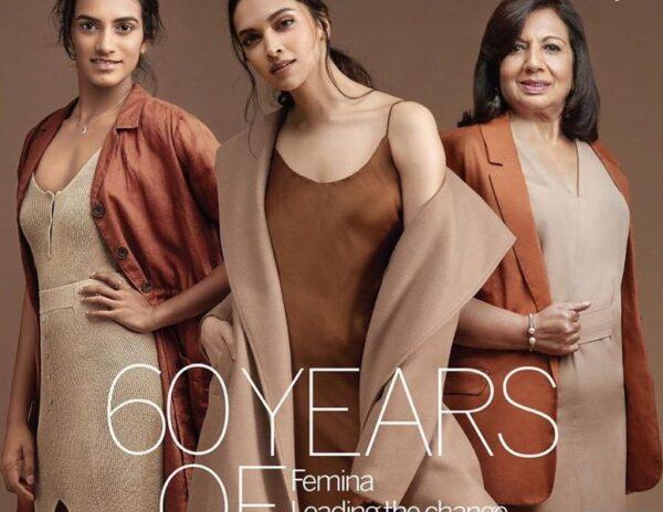 Femina Cover Page PV Sindhu-Deepika Padukone