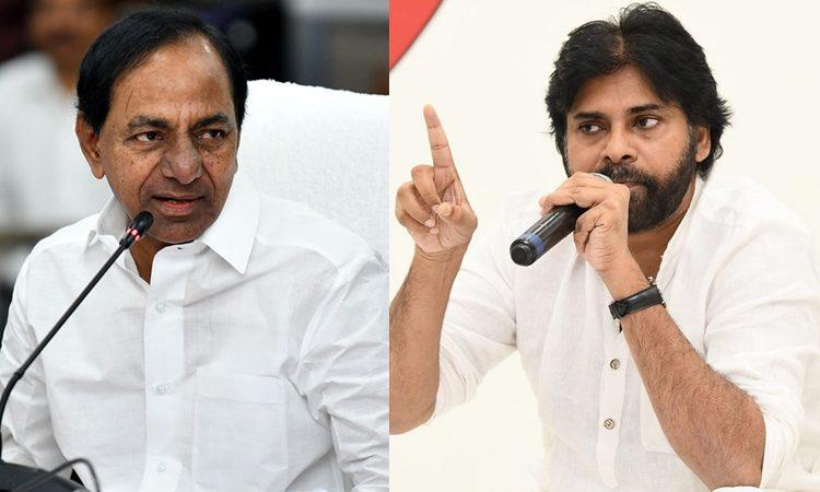KCR- Pawan Kalyan
