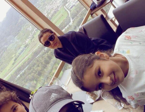 Mahesh Babu Quick to Post Vacation in Swiss