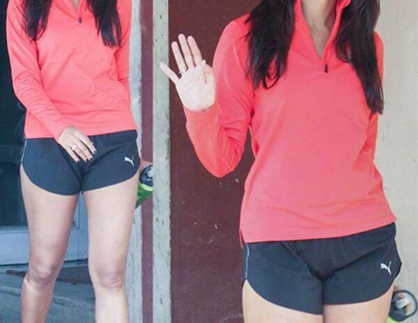 Pooja Hegde in Cool Short Shorts