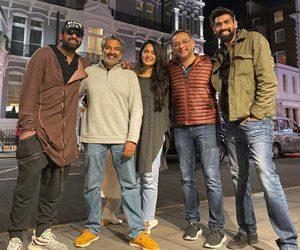 Prabhas, Anushka Shetty and Baahubali Team in London