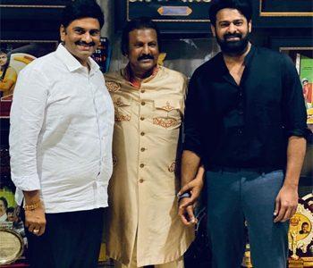 Prabhas' Meet with Political Friend Raghu Rama Krishna Raju & Mohan Babu