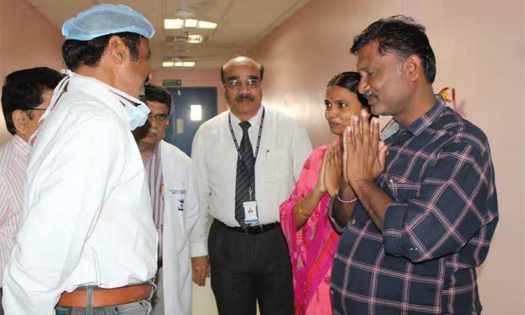 Balayya's Touching Gesture towards Cancer Patients