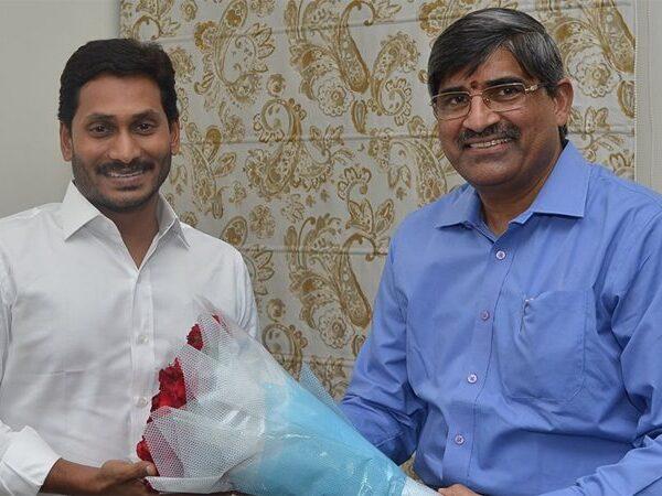 YS jagan -CS LV Subramanyam