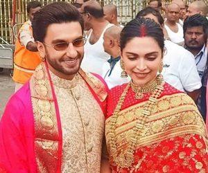 Ranveer Singh Deepika Padukone in Tirupati