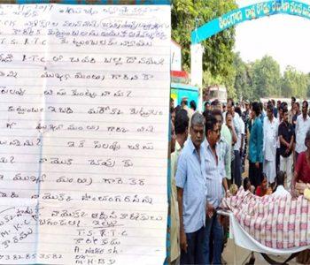 TSRTC driver commits suicide in Mahababubabad