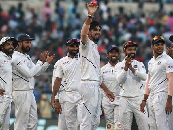Team India Pacers Sensational Show At India's First-ever Pink-Ball Test