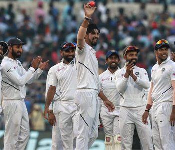 Team India Pacers Sensational Show At India's First-ever Pink-Ball Test