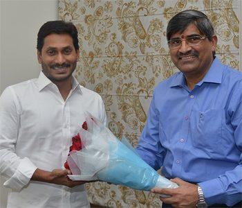YS jagan -CS LV Subramanyam