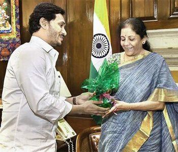 ys jagan nirmala sitharaman