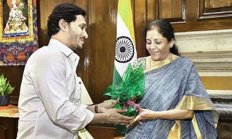 ys jagan nirmala sitharaman