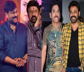 Chiranjeevi -Balakrishna - Nagarjuna Akkineni -Venkatesh