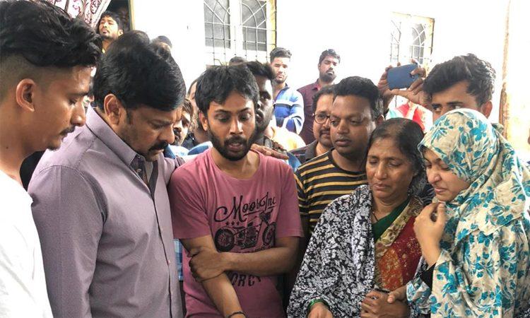 Chiranjeevi Garu and allu arjunpaid homage to Noor Bhai-