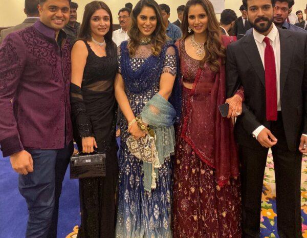 Ram Charan & Upasana at High Profile Reception