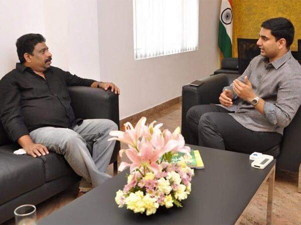 Buddha venkanna - Nara Lokesh
