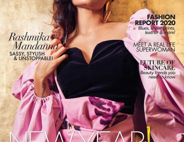 First Cover Page for Rashmika Mandanna